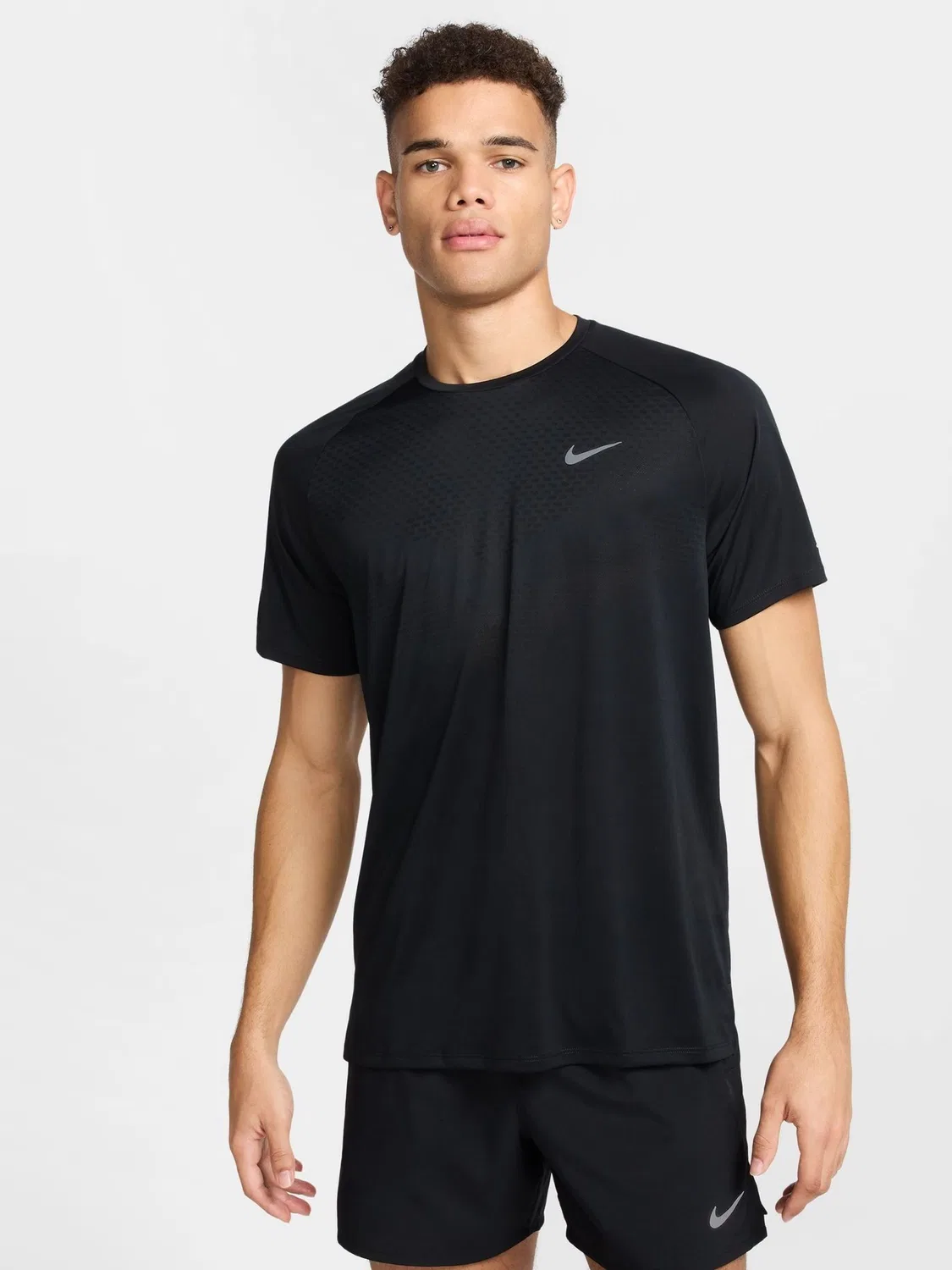Футболка беговая Dri-FIT Stride Nike, черный