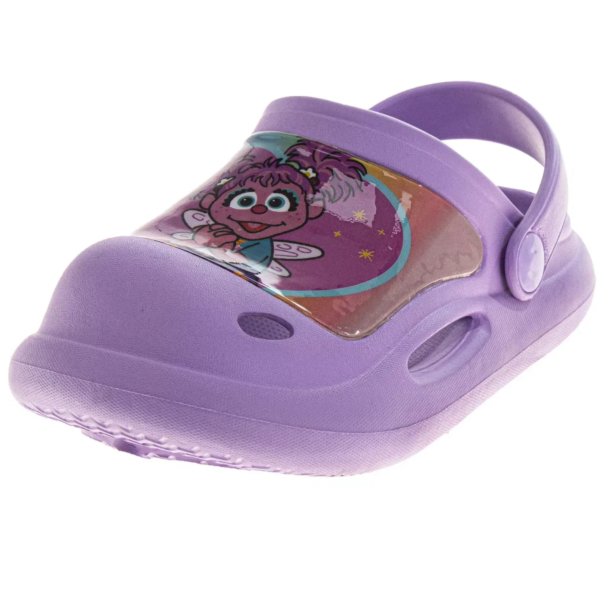 Детские сабо для девочек с принтом Sesame Street Clogs for Girls, Sesame Street, Purple