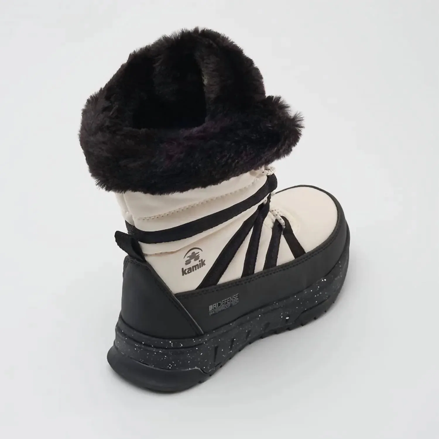 Детские зимние ботинки на плоской подошве Stormy Winter Boots kamik, Fog — фото 3