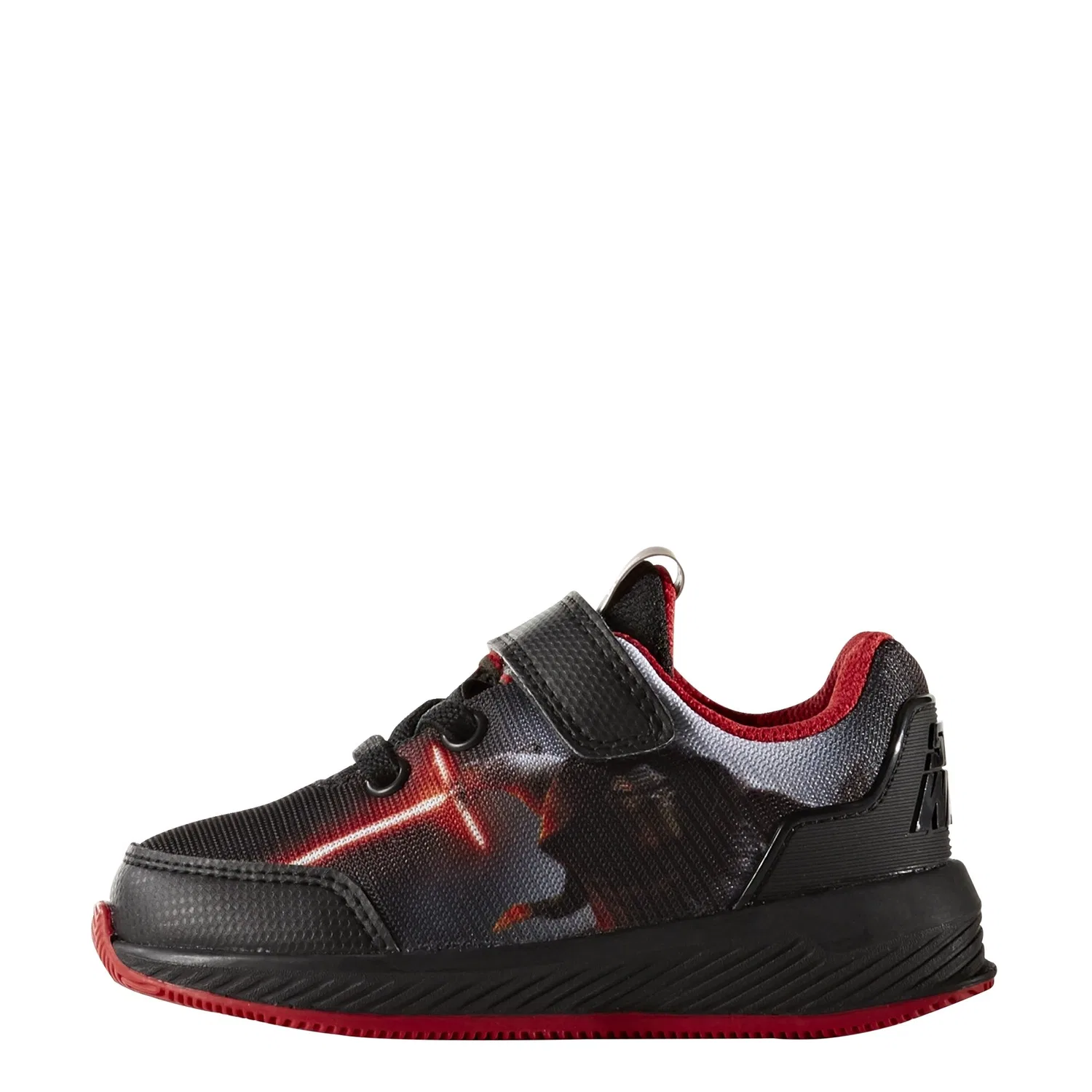 Детские кроссовки для мальчиков с завязками Star Wars El I Adidas, Nero Negbas Granat Dormet