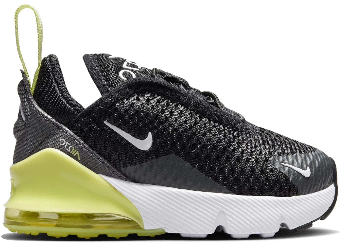 Детские кроссовки Nike Air Max 270, Light Lemon Twist/Black/Anthracite/White