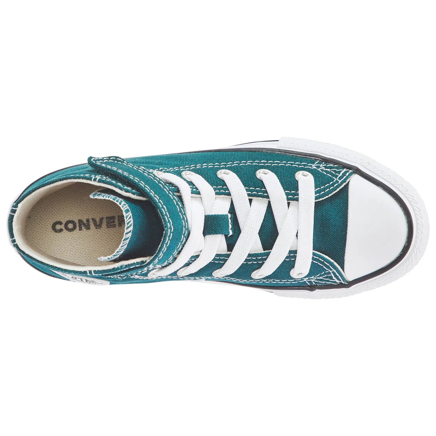 Детские кроссовки с канвасом Converse, Darkly Jaded — фото 4