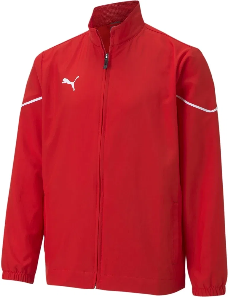 Куртка спортивная TeamRISE Sideline Jacket Jr Puma, красный