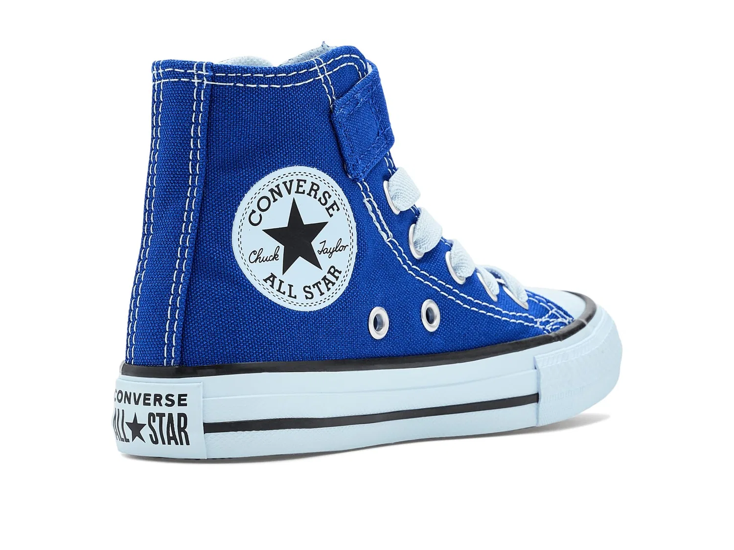 Кроссовки Chuck Taylor All Star 1V (для маленьких детей) Converse Kids, Blue/Cold Touch/Black — фото 4