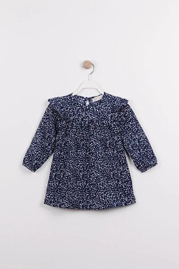 Детское платье для девочек с принтом Boutique Sirena, Navy Blue — фото 4