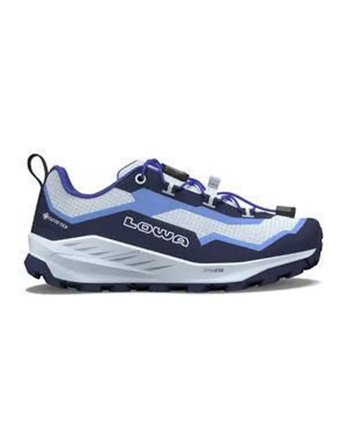 Детские шнурованные ботинки TRAILUX GTX LO JR LOWA, Light Blue/Electric Blue — фото 2