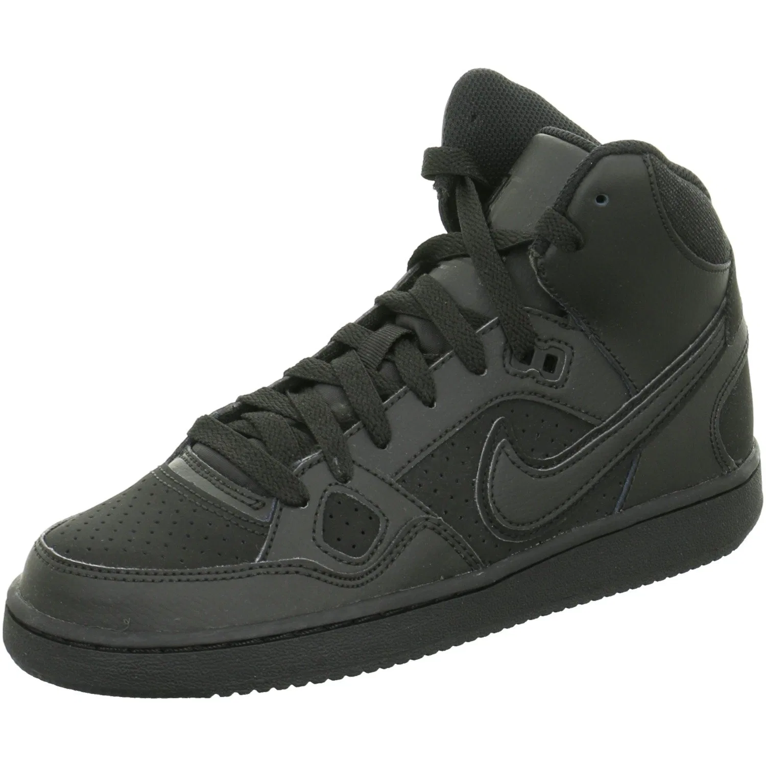 Детские кроссовки для мальчиков с высоким голенищем Son Of Force Mid NIKE, Nero Black Black