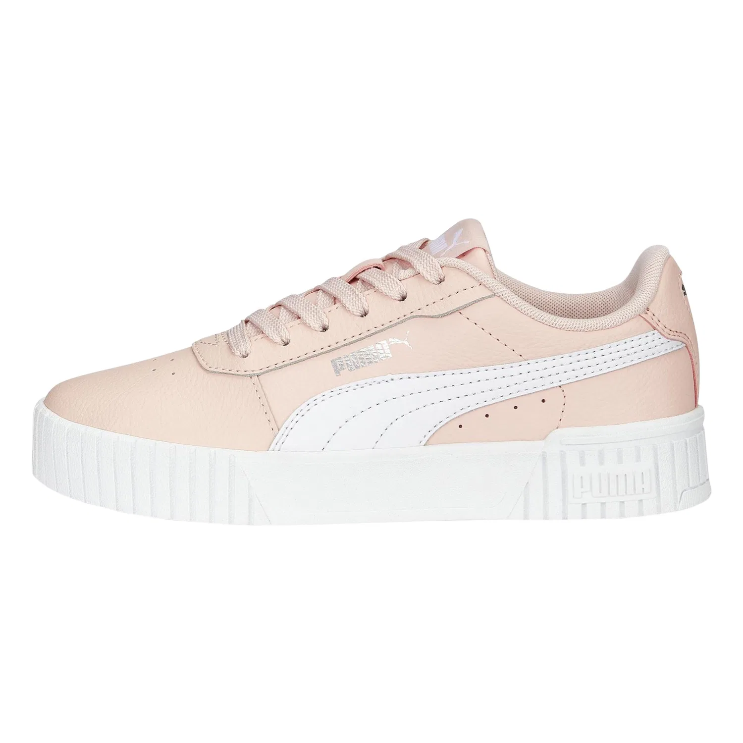 Детские кроссовки для девочек Carina 2.0 Jr Puma, Weiss