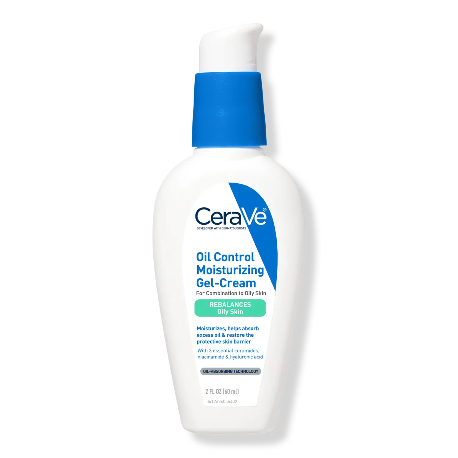 

Увлажняющий гель-крем для контроля жирности кожи CeraVe, 2.0 oz