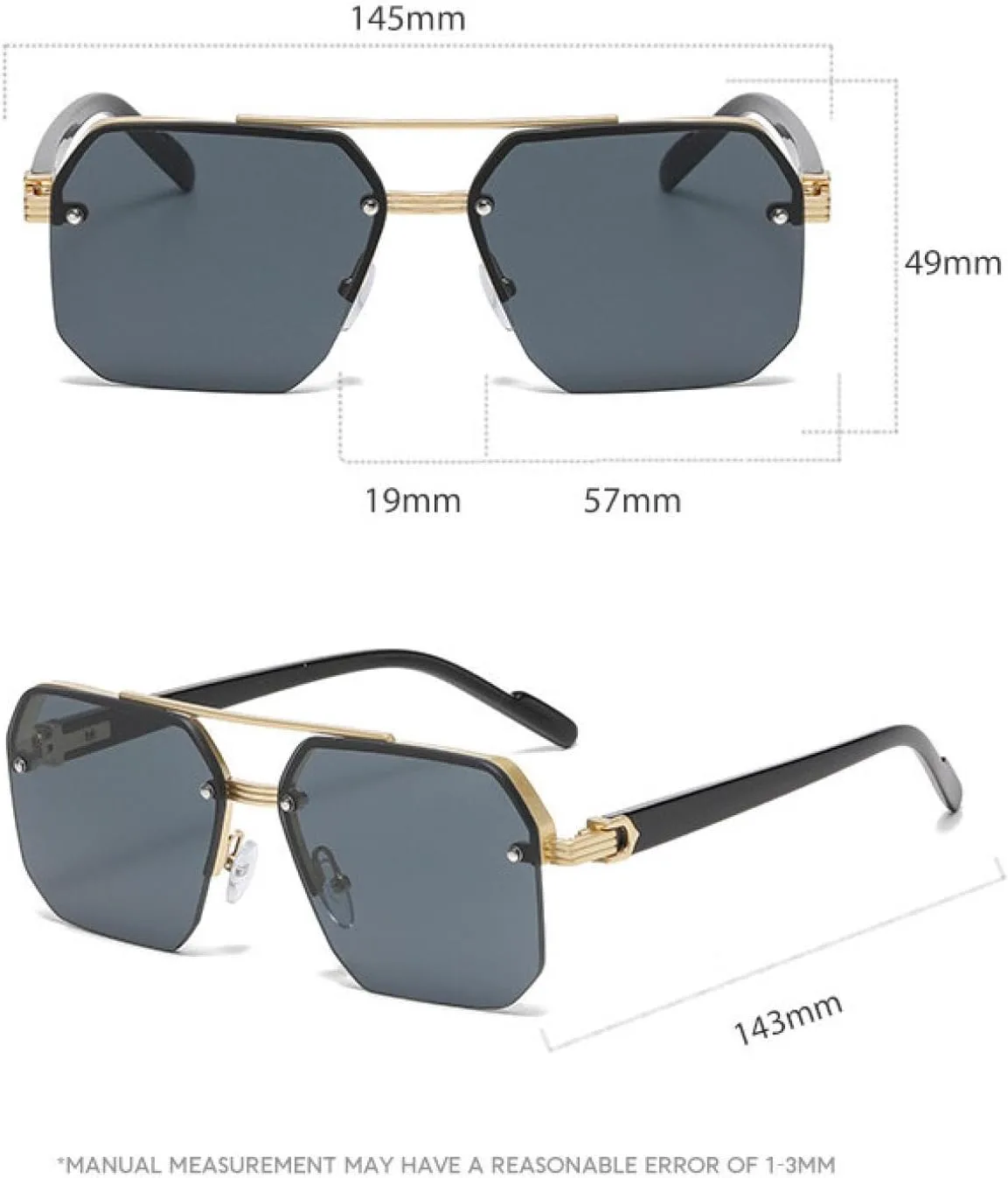 

Роскошные женские солнцезащитные очки с градиентным переходом для активного отдыха, спорта, повседневной носки, путешествий и отпуска TVTBBVV, Silverblue