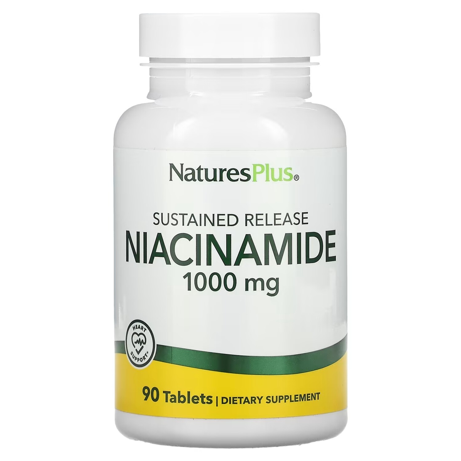 

Никотинамид Замедленного Высвобождения NaturesPlus, 90 таблеток
