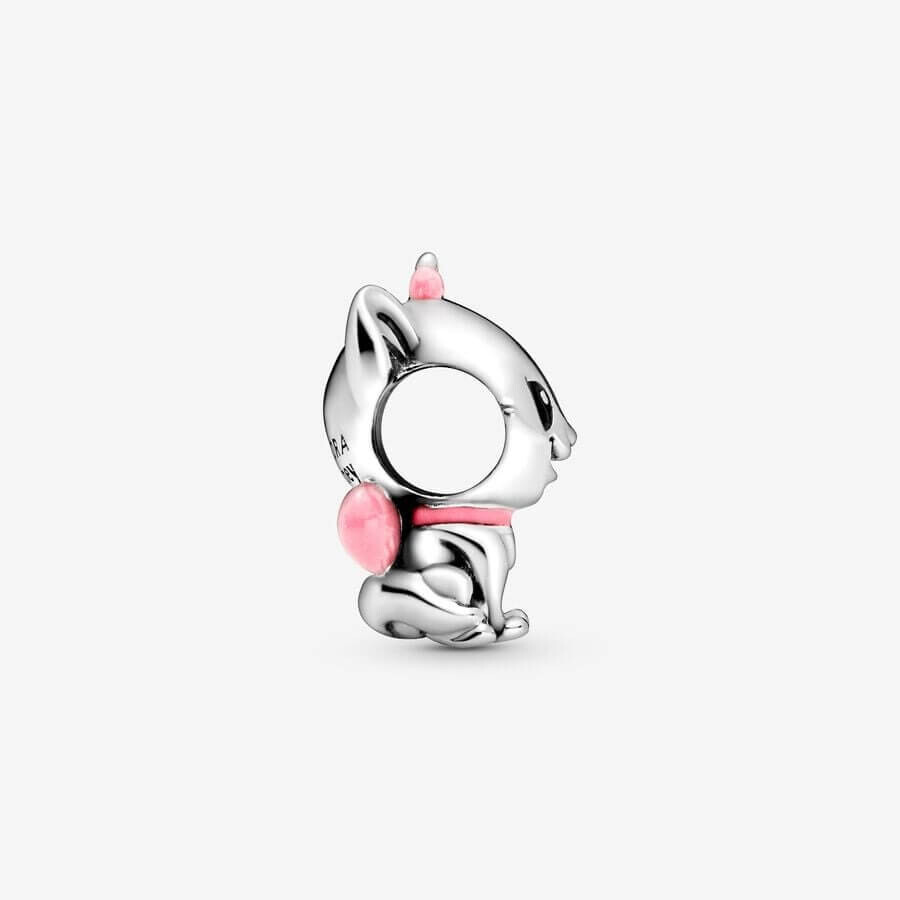 Шарм Pandora x Disney The Aristocats Marie, серебро/мультиколор — фото 3