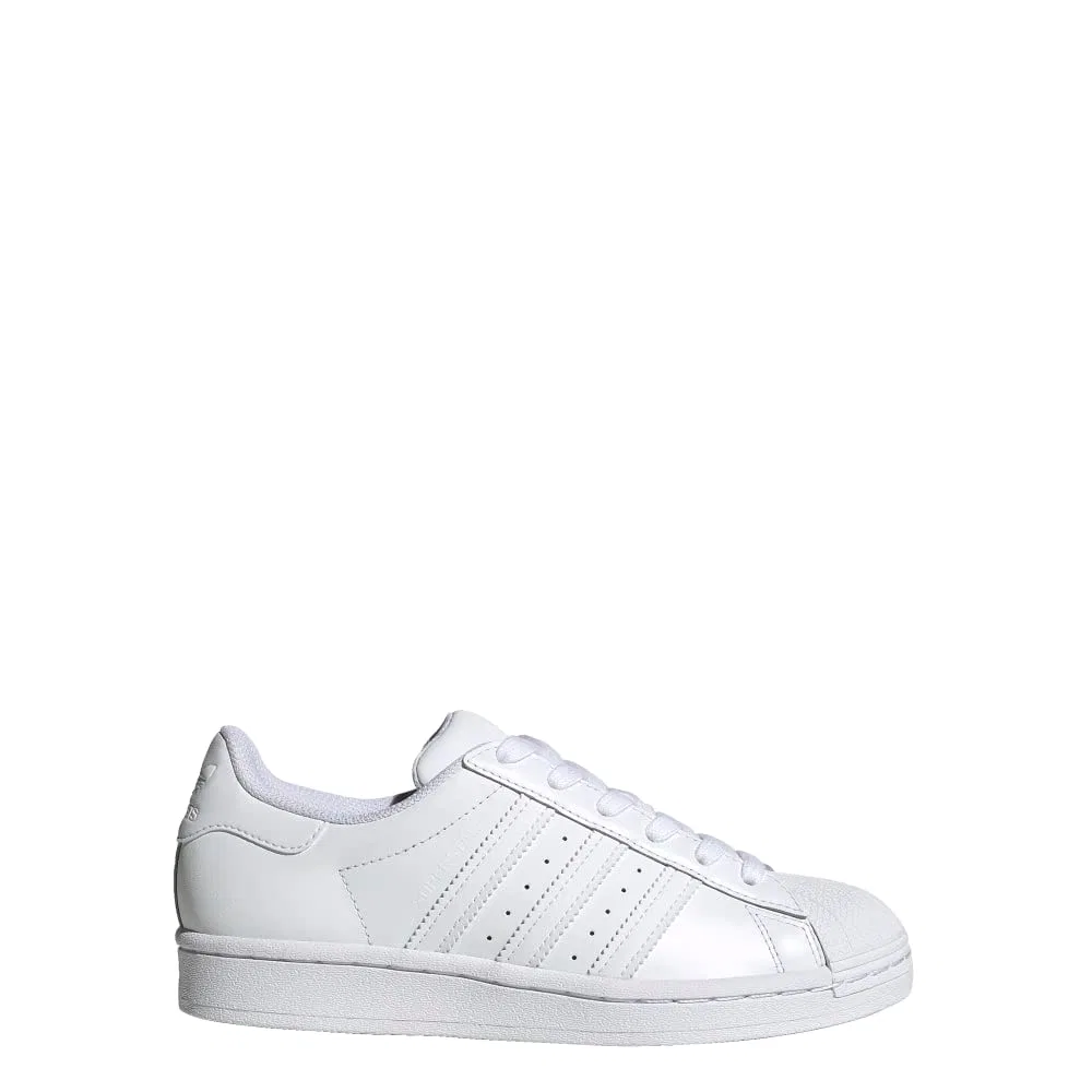 Детские кроссовки для мальчиков и девочек Superstar Foundation J Adidas Originals, Black White — фото 2