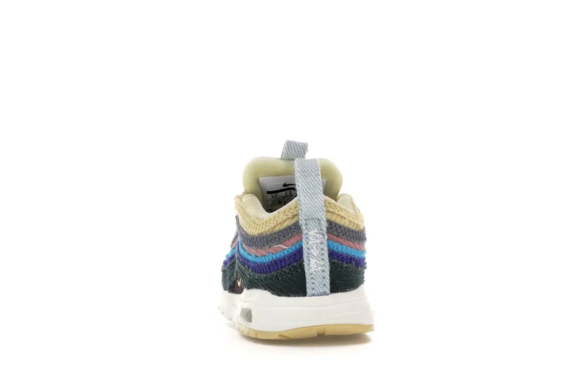 Детские кроссовки Lifestyle Nike Air Max 1/97, Light Blue Fury/Lemon Wash — фото 4