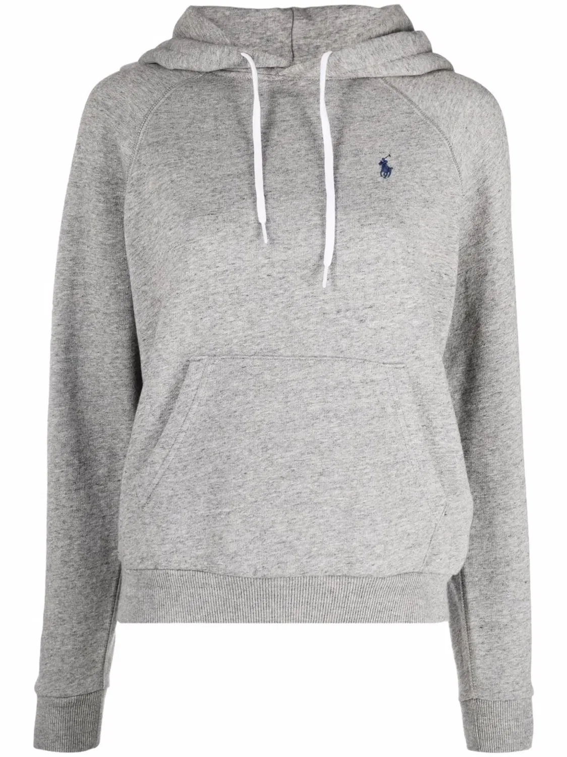 Polo Ralph Lauren Худи Embroidered Pony серый