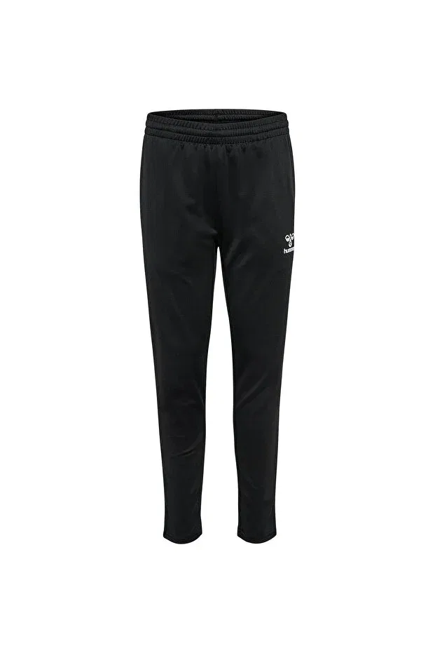 Детские спортивные штаны для девочек с принтом Essential training Hummel, Black — фото 2