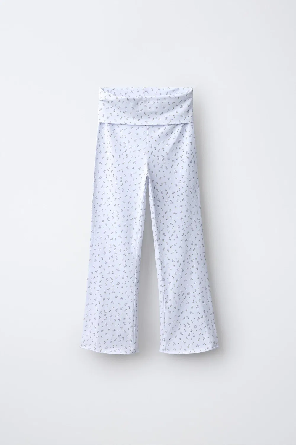 Пижама с цветочным принтом, 6-14 лет ZARA, Light blue — фото 4