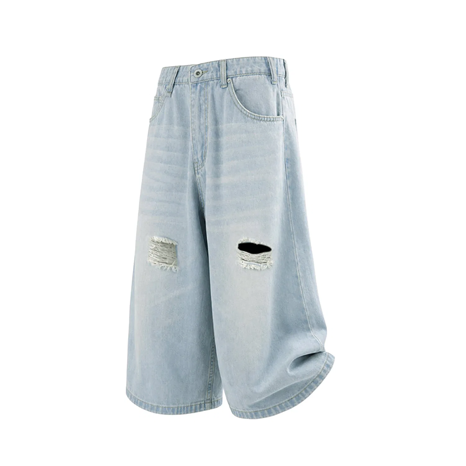 Детские джинсовые шорты прямого кроя GWAF, Blue