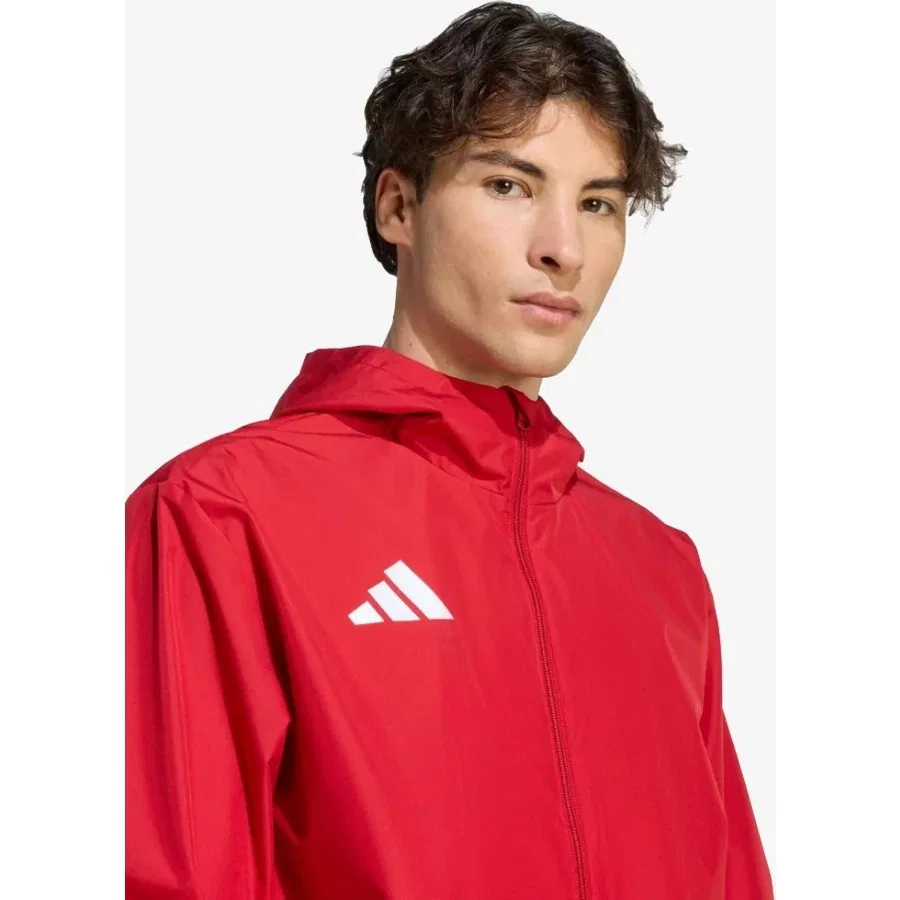 Мужская ветровка с водоотталкивающей пропиткой Entrada26 AW JKT adidas, Красный — фото 3