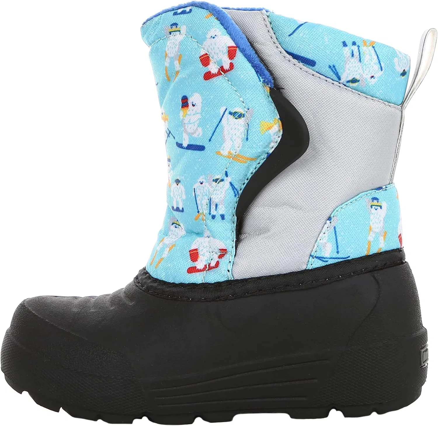 Детские зимние сапоги для девочек с утеплителем Northside Flurrie Insulated Winter Snow Boot, Lt Blue/Multi — фото 2