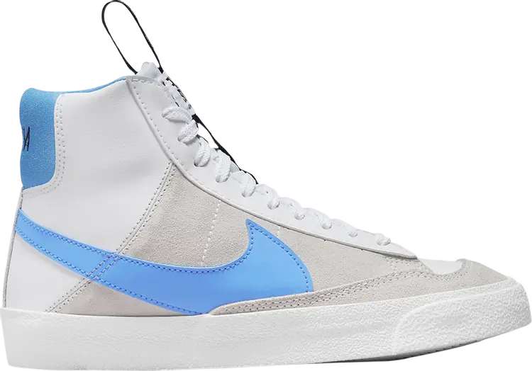 

Кроссовки Nike Blazer Mid '77 SE GS 'Dance - White University Blue', белый