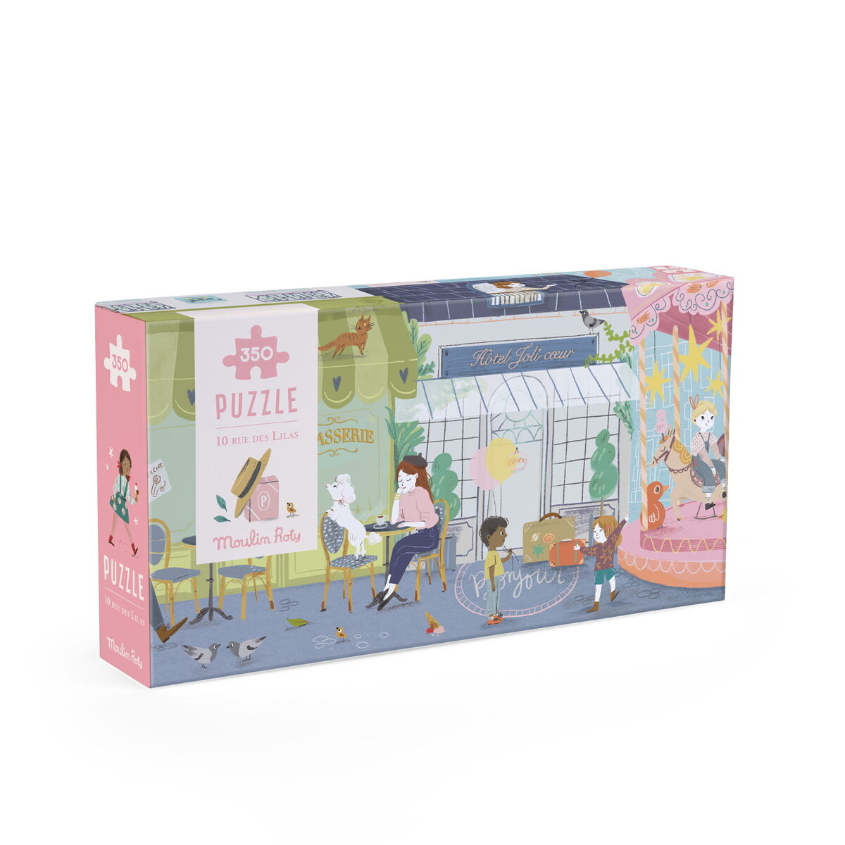 

Пазл 350 деталей PARIS STREET 642442 Moulin Roty