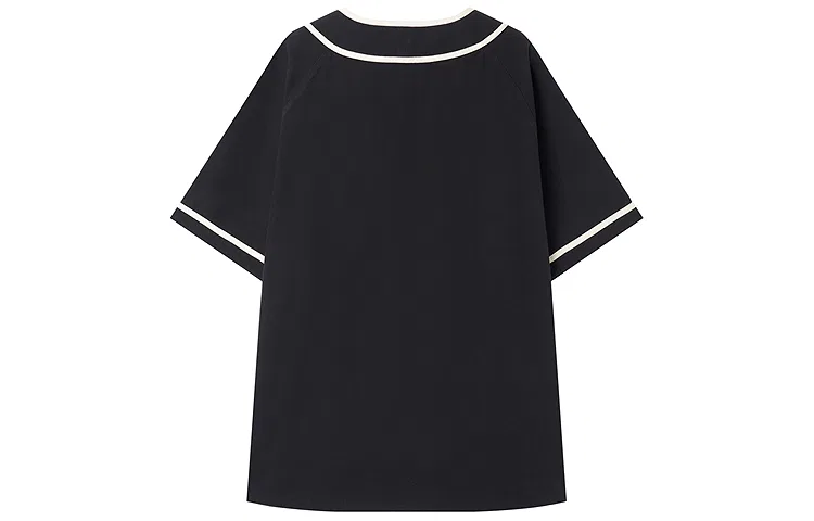 Детская рубашка в стиле преппи с длинным рукавом Evergreen Preppy Style Shirt, Teenie Weenie Men, Black — фото 3