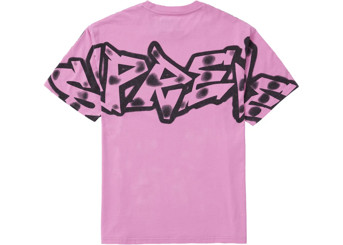 Мужская футболка с коротким рукавом Supreme x New York Yankees Airbrush S/S Top, Pink — фото 2