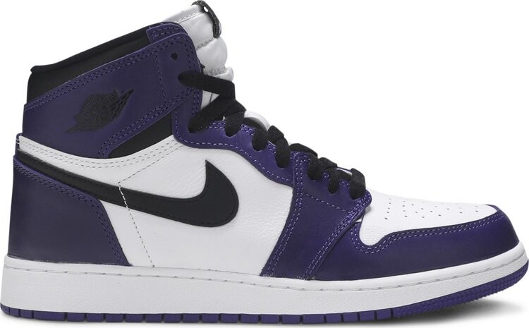 

Кроссовки Air Jordan 1 Retro High OG GS Court Purple 2.0, фиолетовый, Фиолетовый;синий, Кроссовки Air Jordan 1 Retro High OG GS Court Purple 2.0, фиолетовый