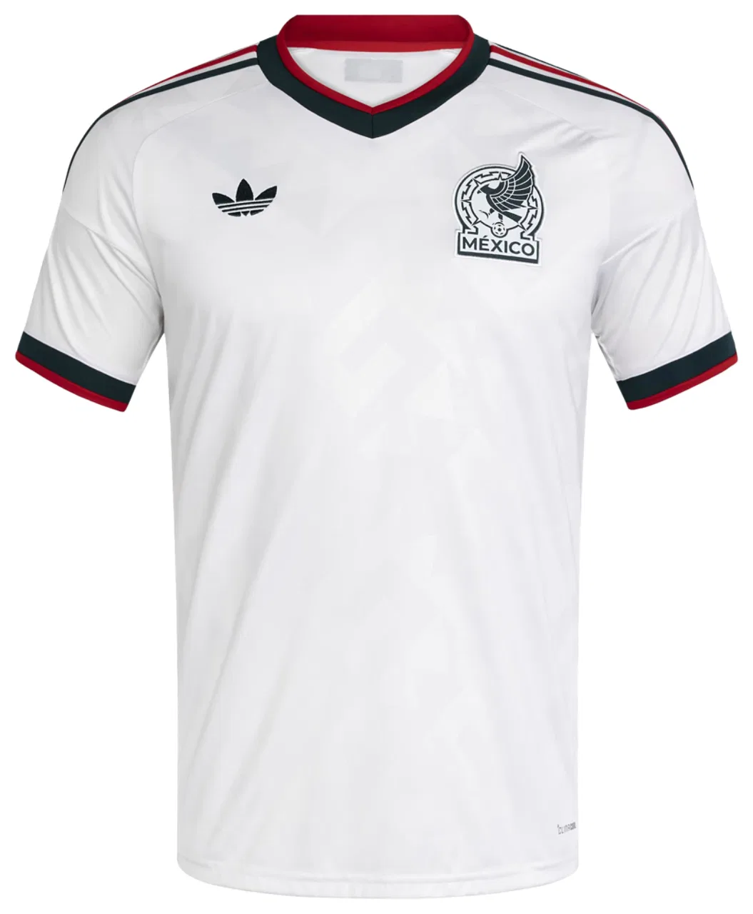 Мужская футболка с V-образным вырезом Mexico 26 Away Jersey, adidas, White
