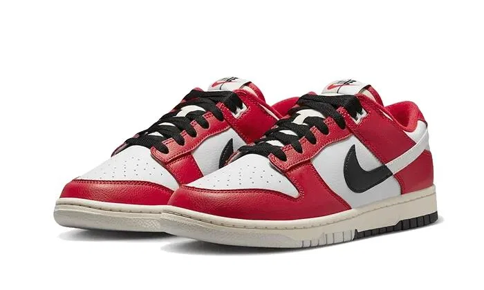 Детские кроссовки с принтом Dunk Low Chicago Split Nike, Bunt — фото 2