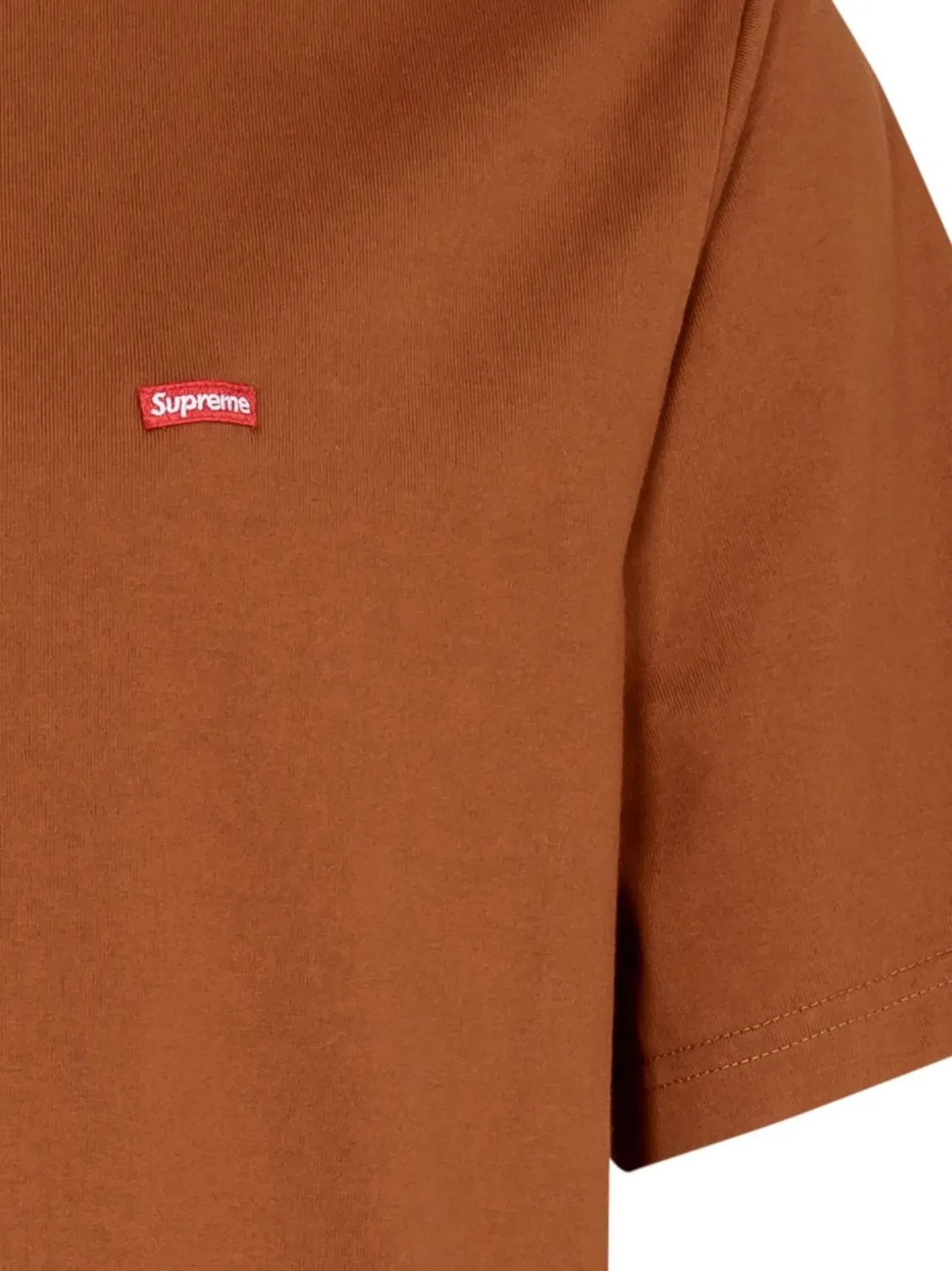 Футболка Small Box с круглым вырезом Supreme, коричневый — фото 2