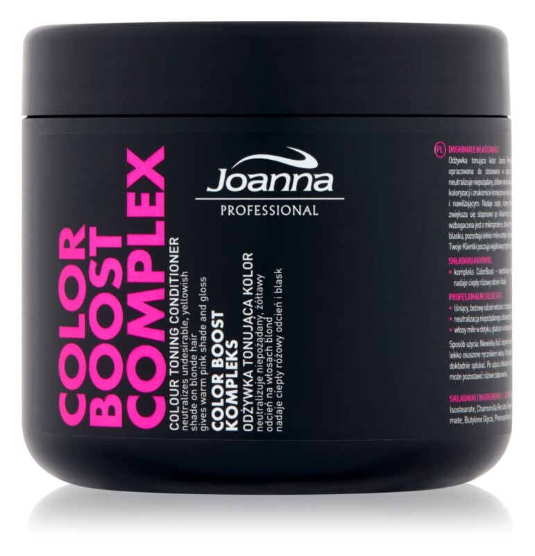 

Увлажняющий кондиционер, нейтрализующий желтизну Joanna Color Boost Complex