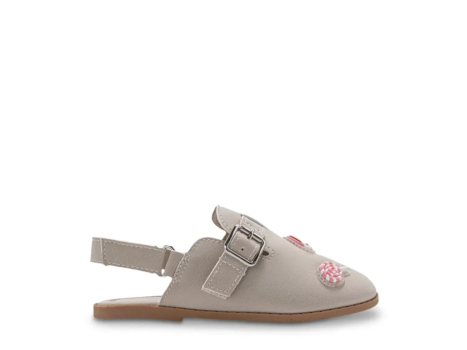 Сабо Lolli Clog, детские, bebe, цвет Taupe — фото 2