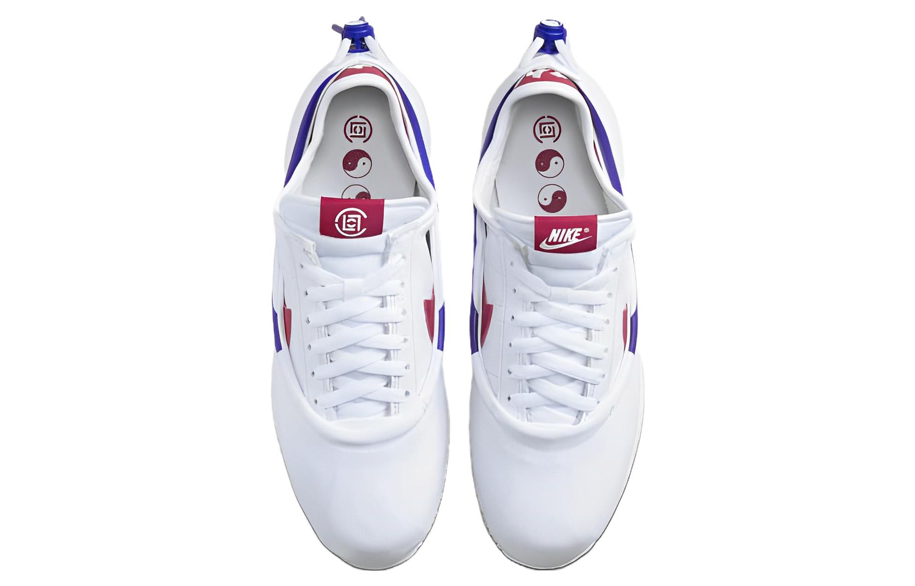 Кроссовки Nike Cortez Sp Clot Clotez Forrest Gump, белый/синий — фото 4