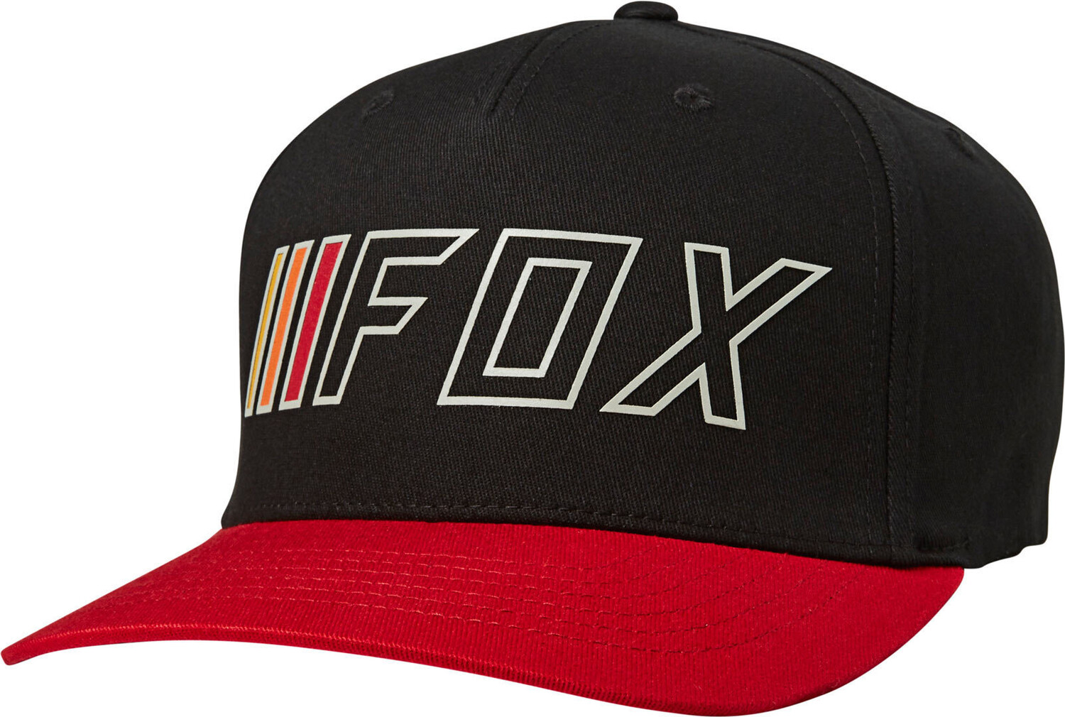 

Кепка FOX Brake Check Flexfit, черный/красный