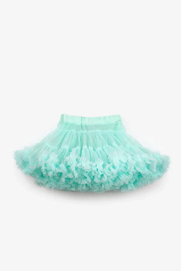 Детская юбка из фатина для девочек bonita Le Mabelle, Mint — фото 2