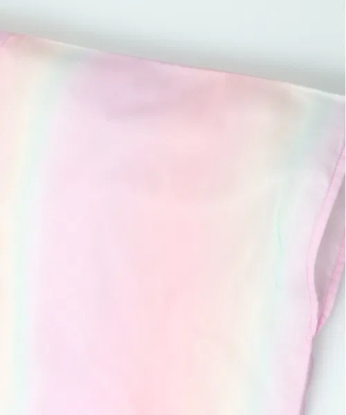 Детское кимоно-юката с принтом Heart Rainbow, комплект с поясом Jolly Jury, Lavender — фото 4