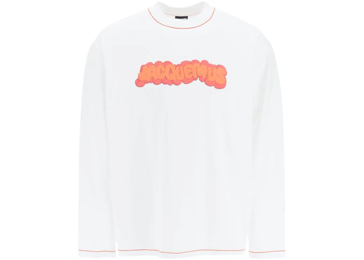 Мужская футболка с принтом T-Shirt Jacquemus, Paste White