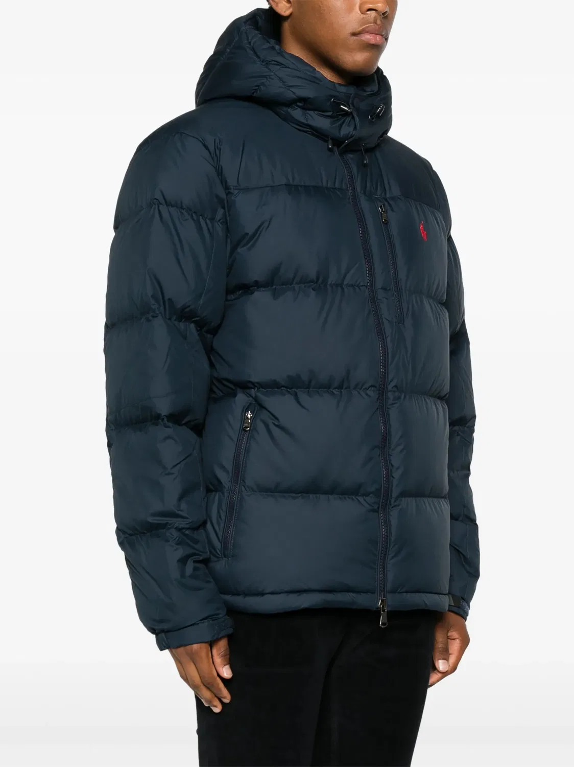 Куртка с подкладкой и капюшоном Polo Ralph Lauren, темно-синий — фото 4