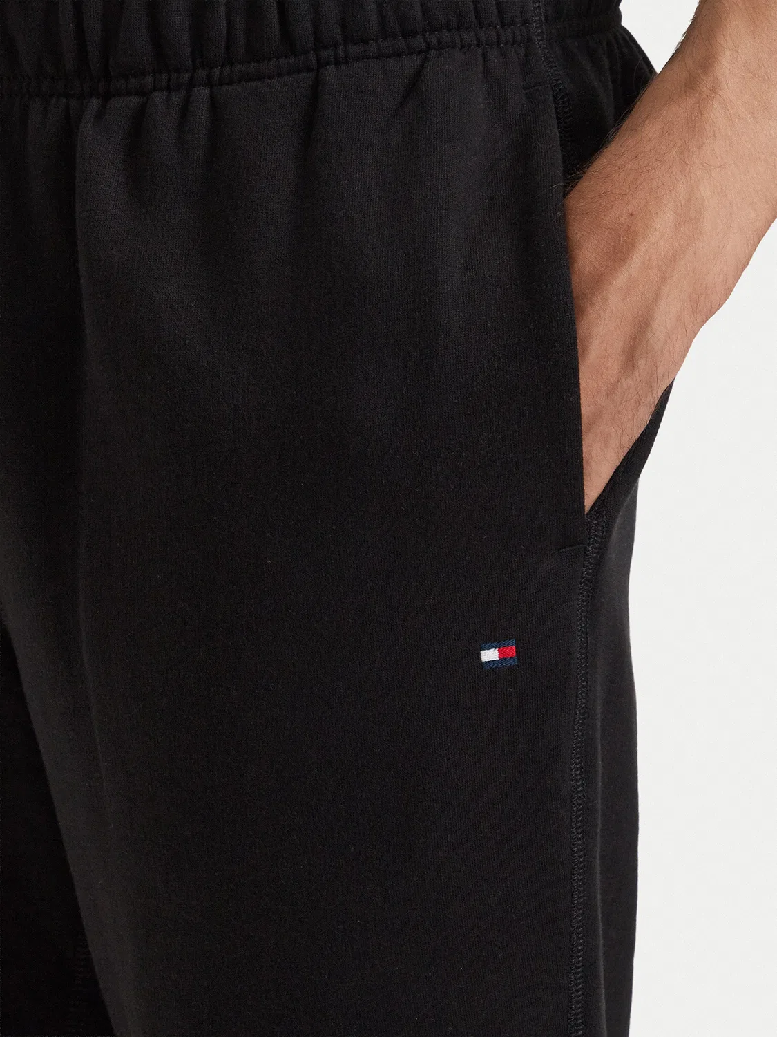 Мужские спортивные брюки свободного кроя Essential Tommy Hilfiger, черный — фото 4