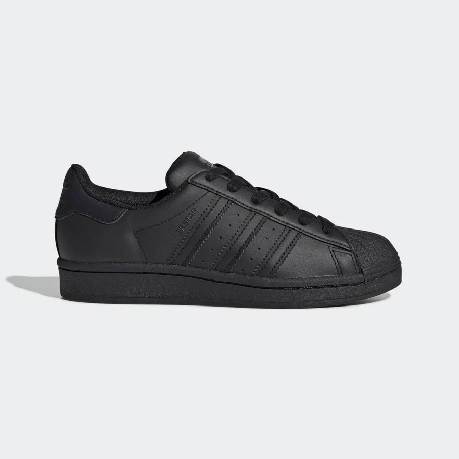 Кеды с шнуровкой Superstar Originals FU7713 adidas, Черный