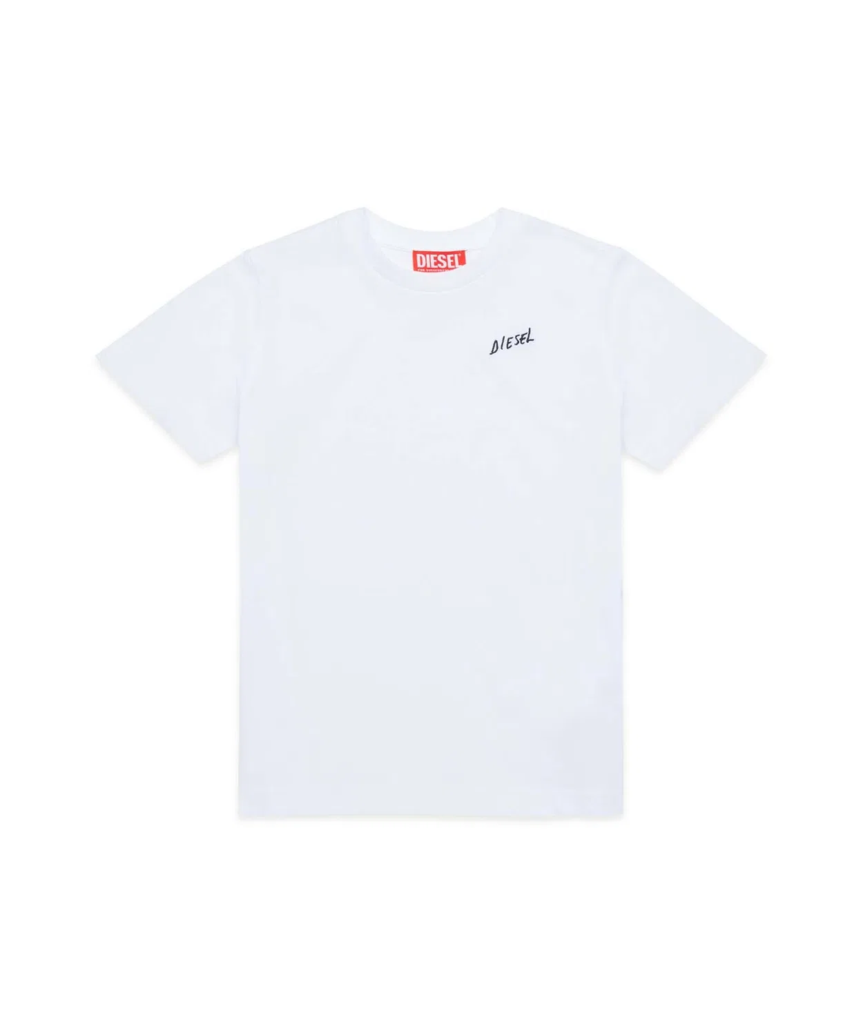 Детская футболка с коротким рукавом с принтом DIESEL KIDS, White