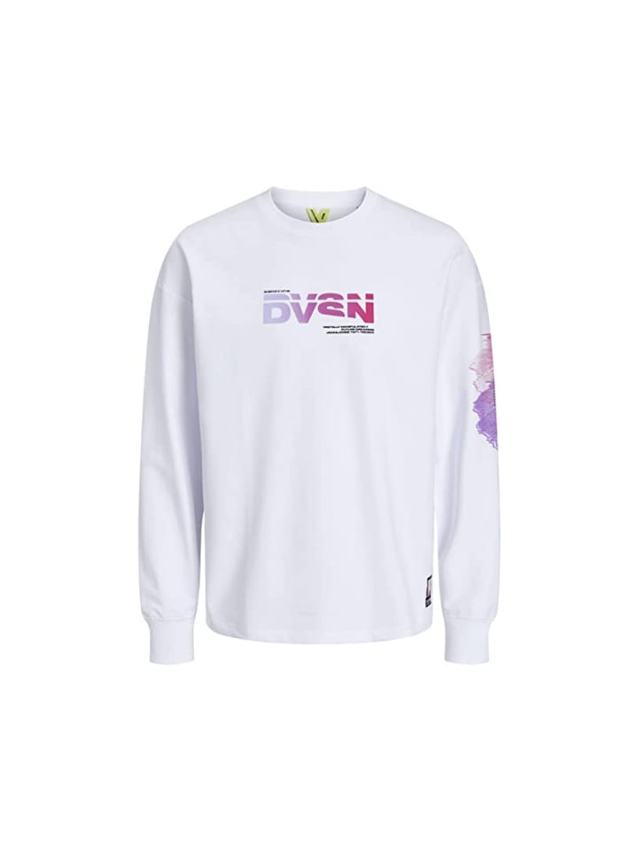 

Мужская толстовка белого цвета Jack & Jones