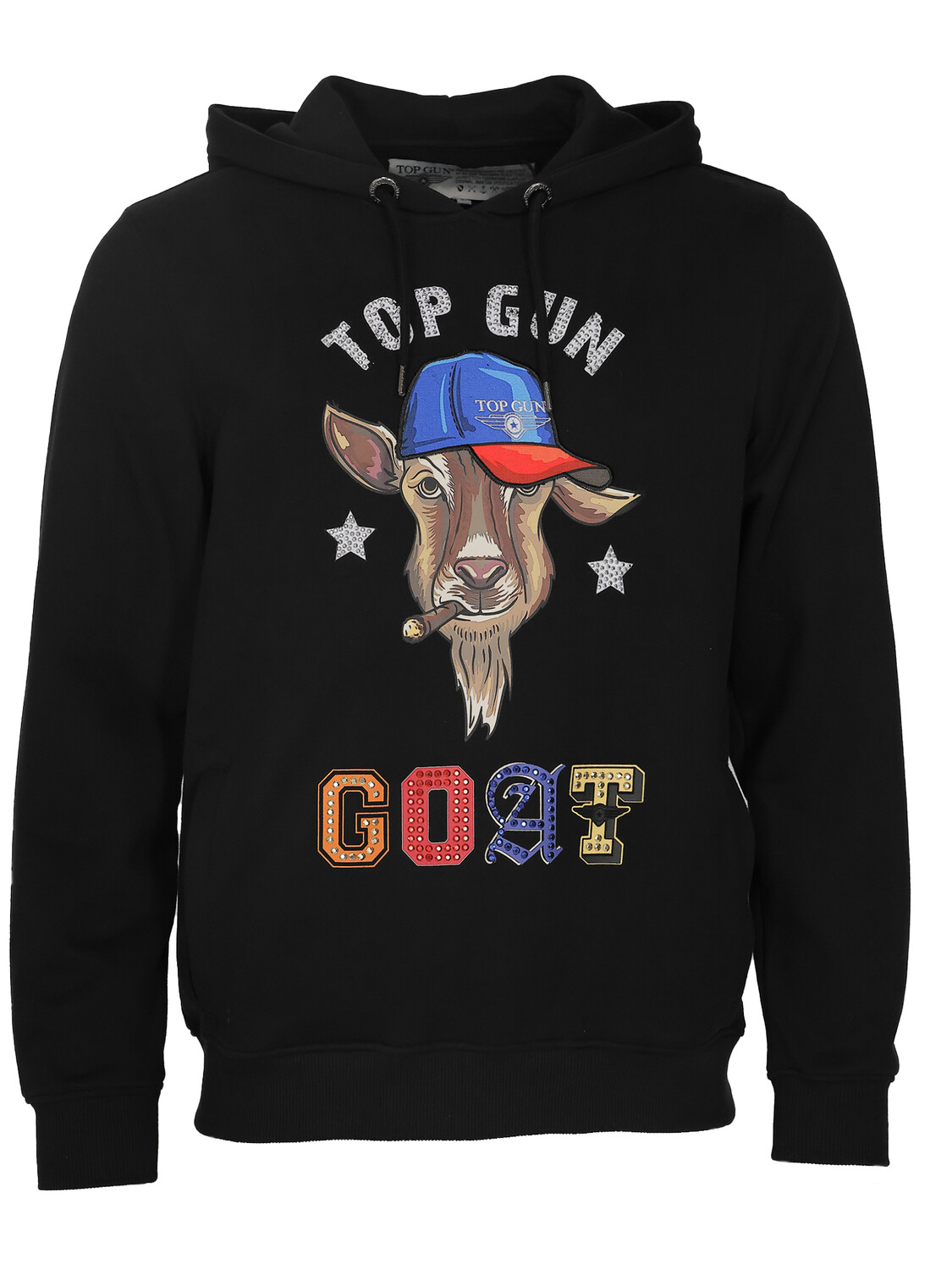 

Толстовка TOP GUN Hoodie TG22026, черный