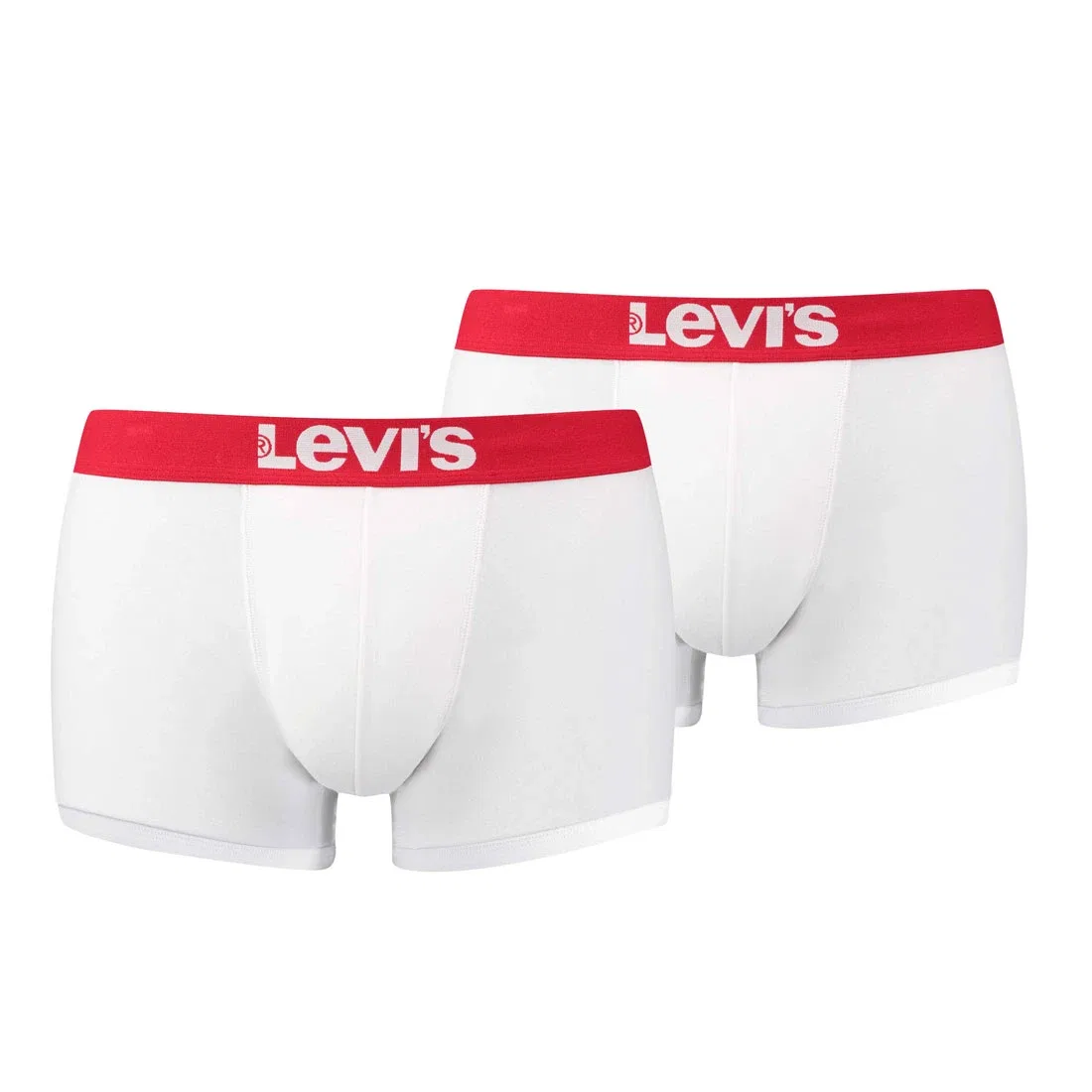 Мужские боксеры 2er Pack Solid Basic Trunk Levi's, White