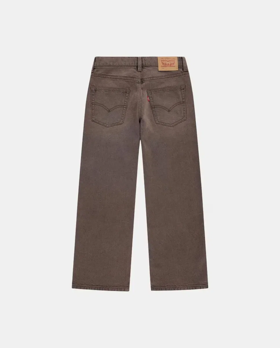 Детские джинсы для мальчиков свободного кроя Levi's, Marrón — фото 2