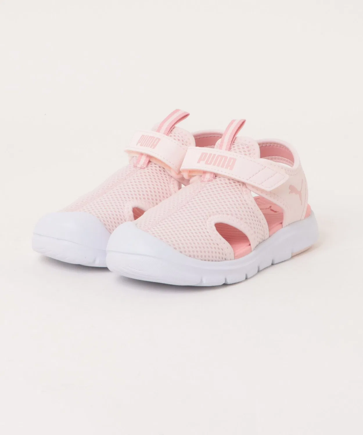 Детские сандалии из сетки с 3D-принтом кота Fun Racer PUMA, Pink