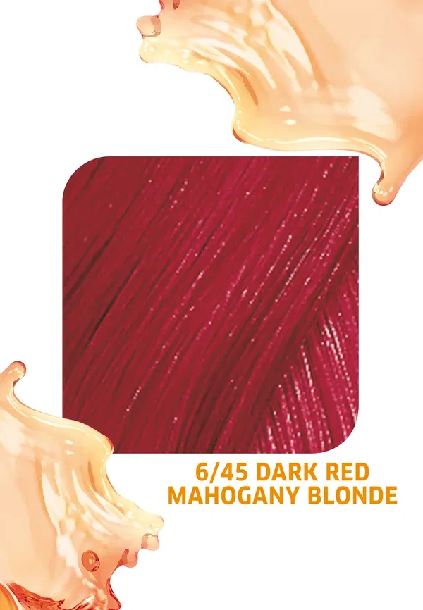 Краска для волос 75 мл Professionals color fresh Wella, Perl, цвет dark blonde red-mahagoni — фото 4