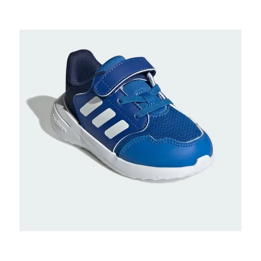 Детские спортивные кроссовки с липучками Tensaur Run 3.0 adidas, Сине-белый — фото 3